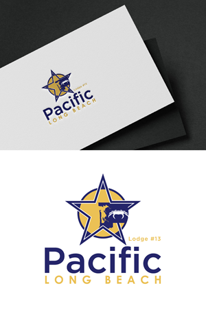 Logo Design by Loknath for Pacific-Long Beach Lodge #13 | Design: #33931595