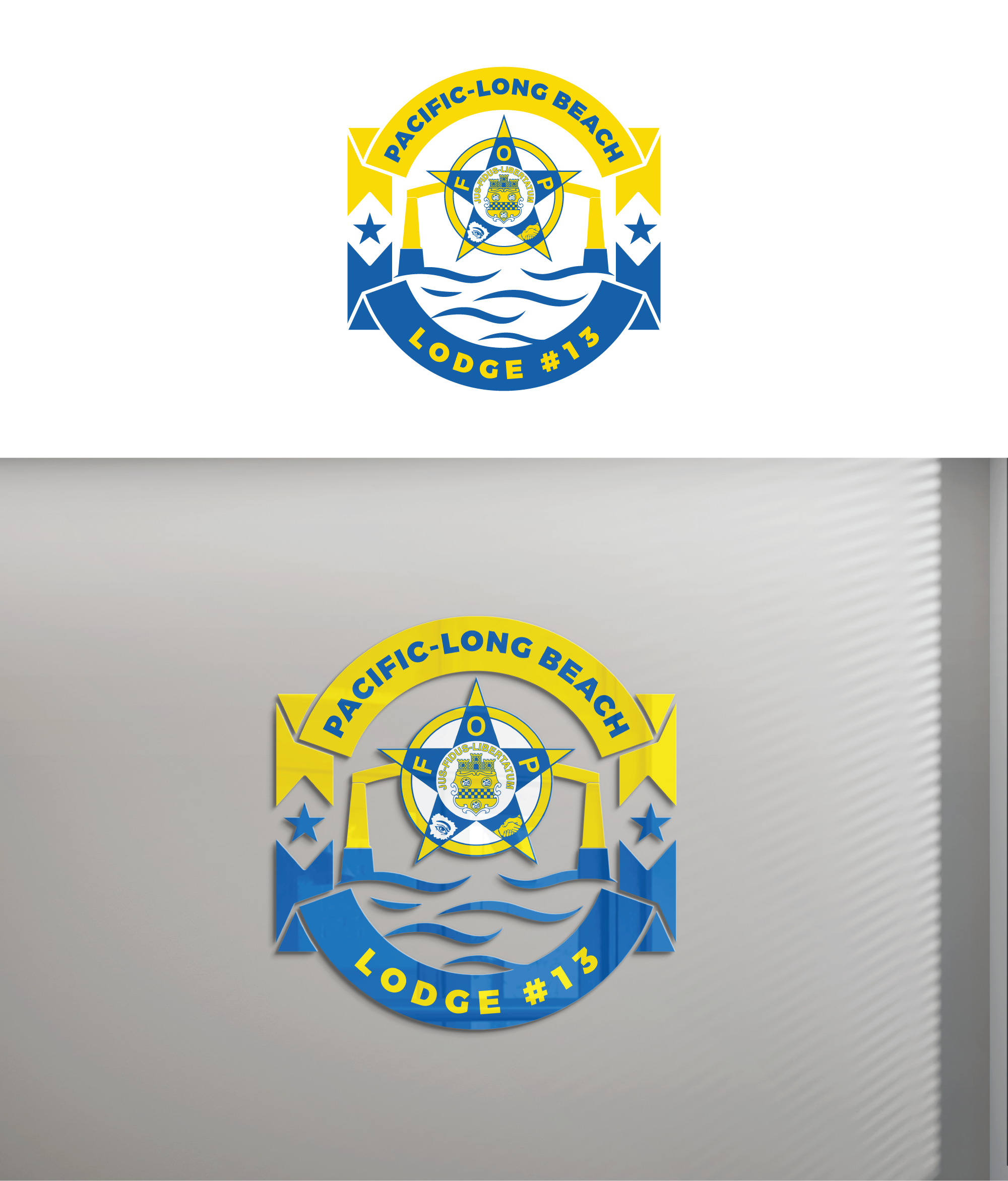 Logo-Design von RA-bica für Pacific-Long Beach Lodge #13 | Design #33920811