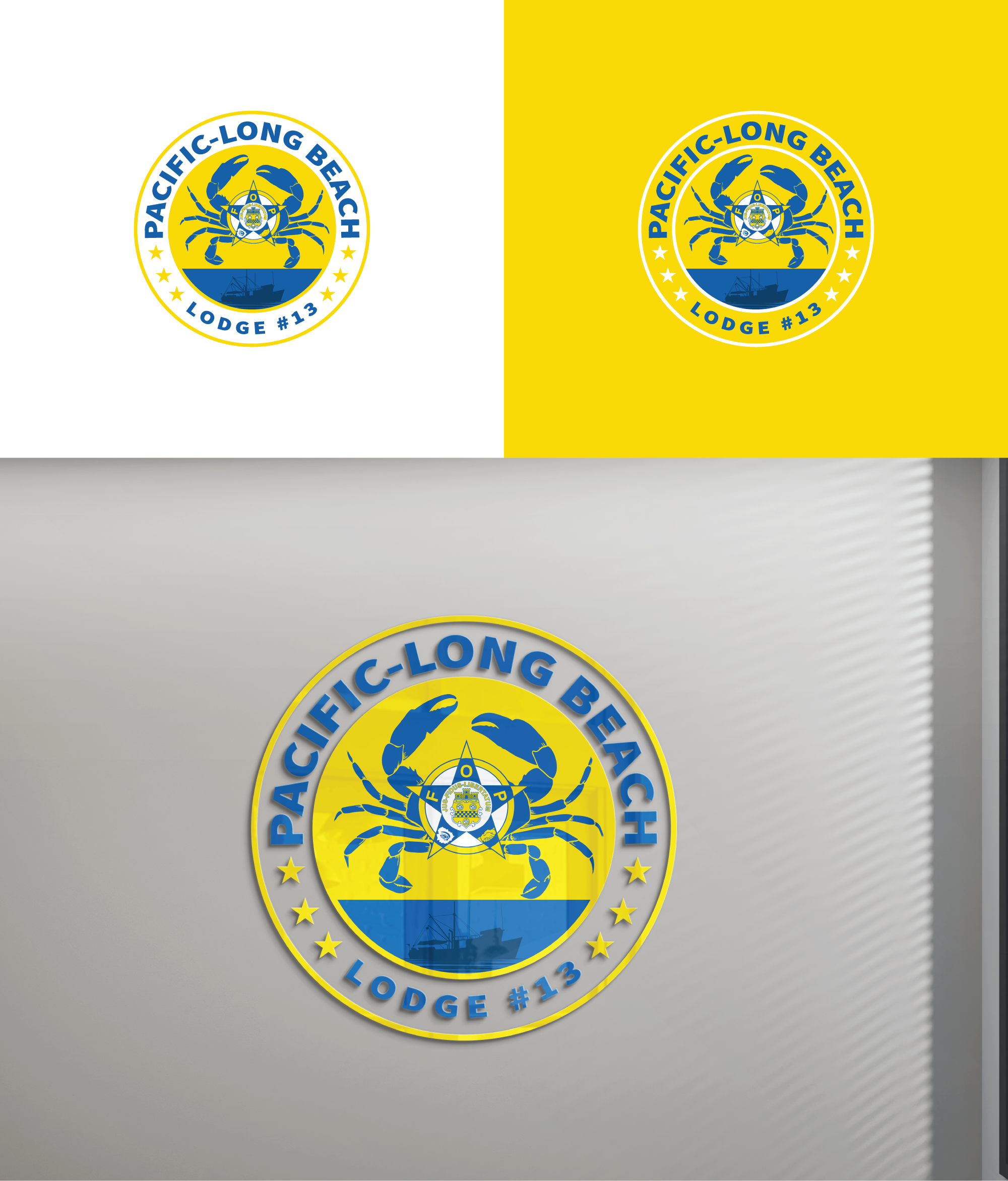 Logo-Design von RA-bica für Pacific-Long Beach Lodge #13 | Design #33920812