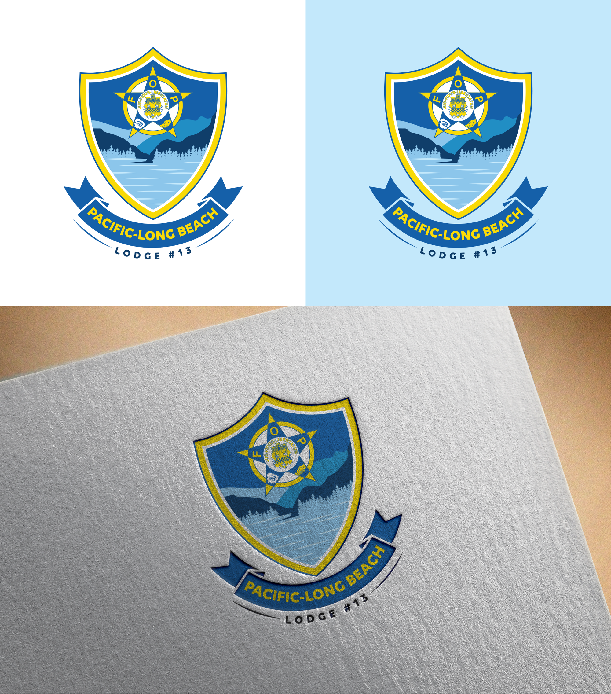 Logo-Design von RA-bica für Pacific-Long Beach Lodge #13 | Design #33920813