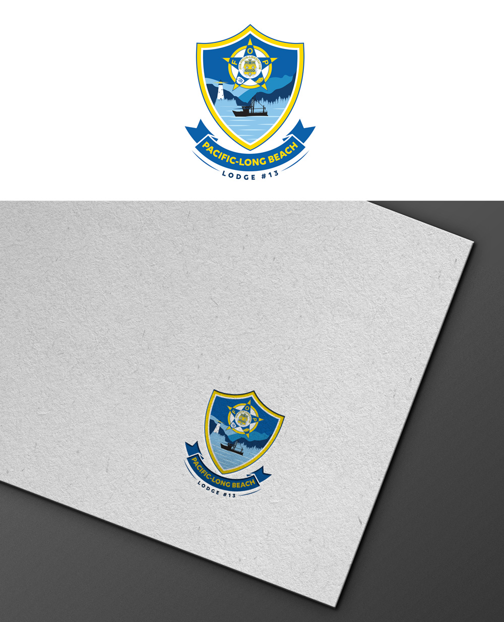 Logo-Design von RA-bica für Pacific-Long Beach Lodge #13 | Design #33922978