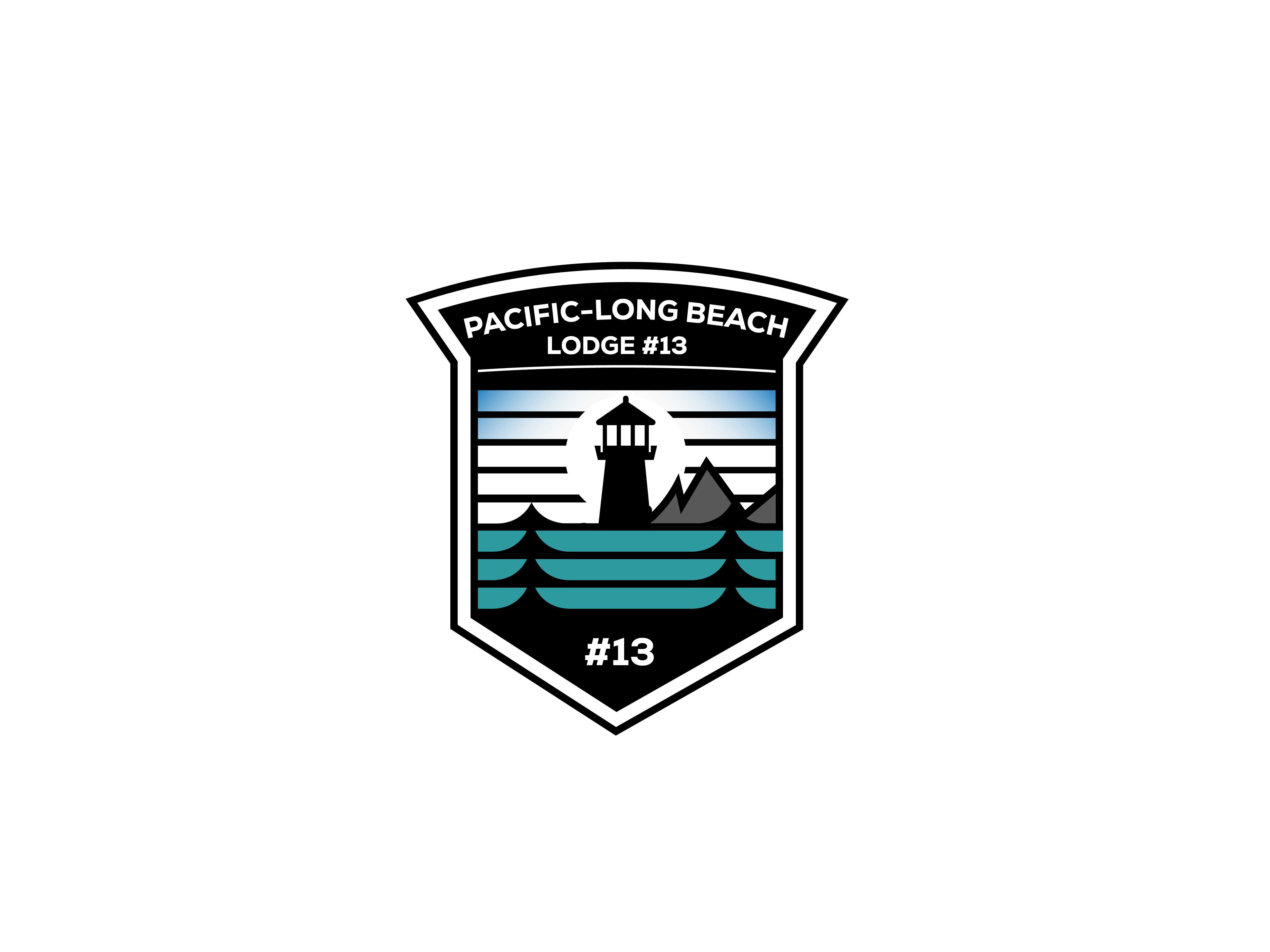 Logo Design by Emjey Design for Pacific-Long Beach Lodge #13 | Design #33911185