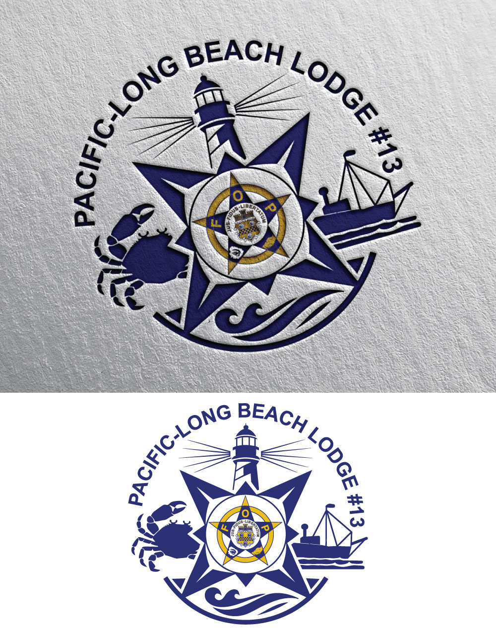 Design de Logo par bute pour Pacific-Long Beach Lodge #13 | Design #33918547