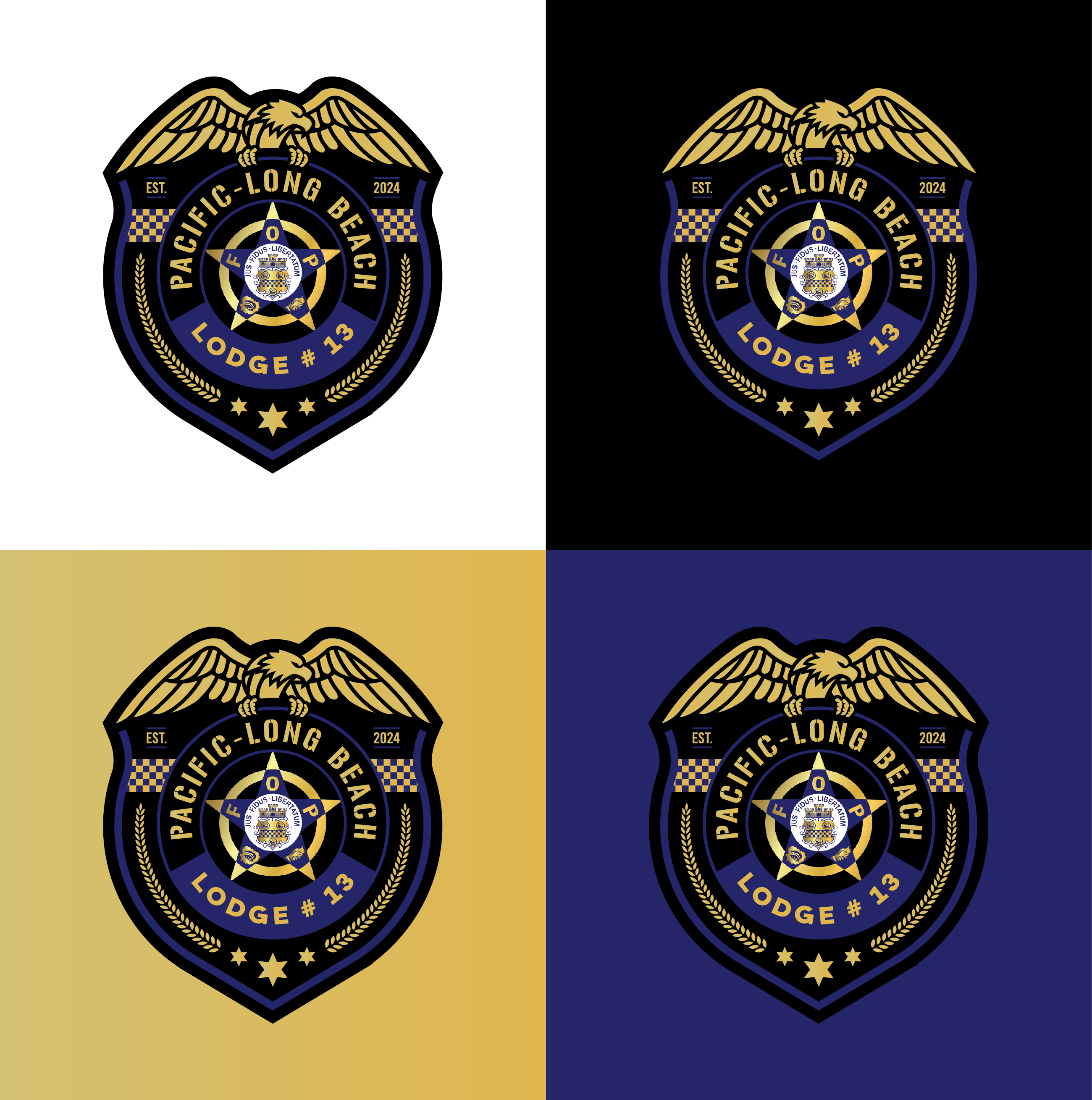 Logo-Design von LogoLabz für Pacific-Long Beach Lodge #13 | Design #33921288
