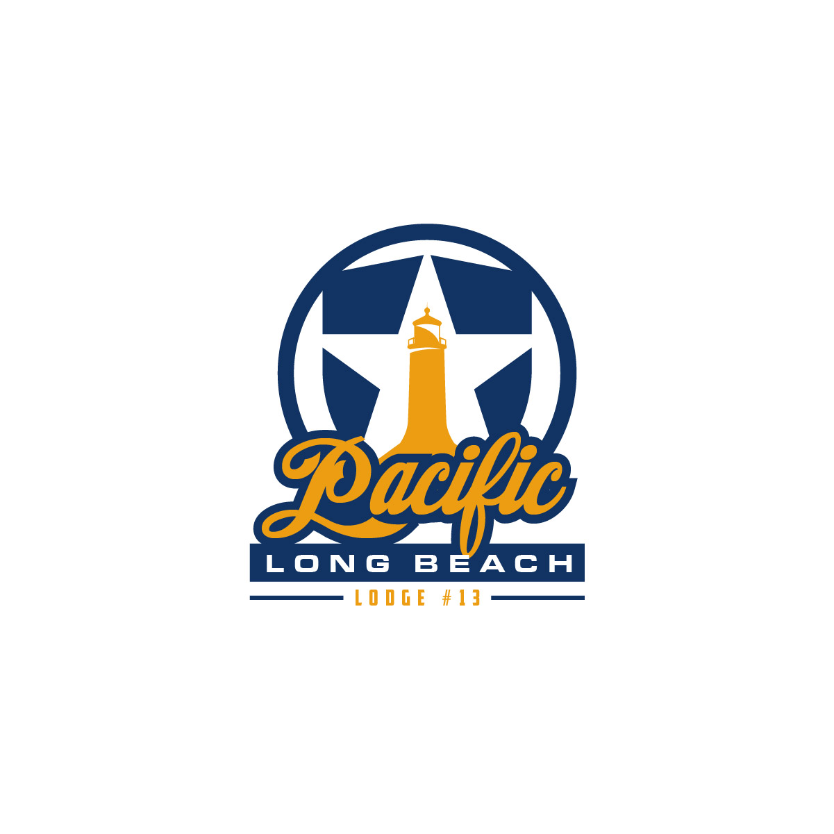 Logo Design by fly  design for Pacific-Long Beach Lodge #13 | Design #33931581