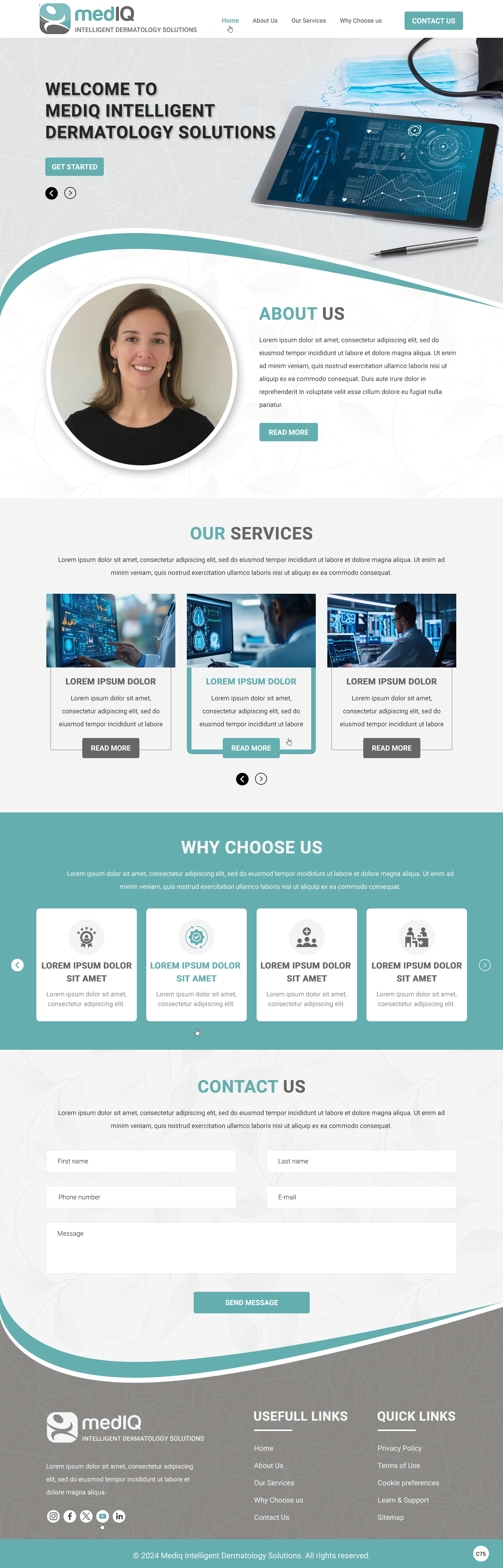 Web Design by pb for this project | Design #33916840