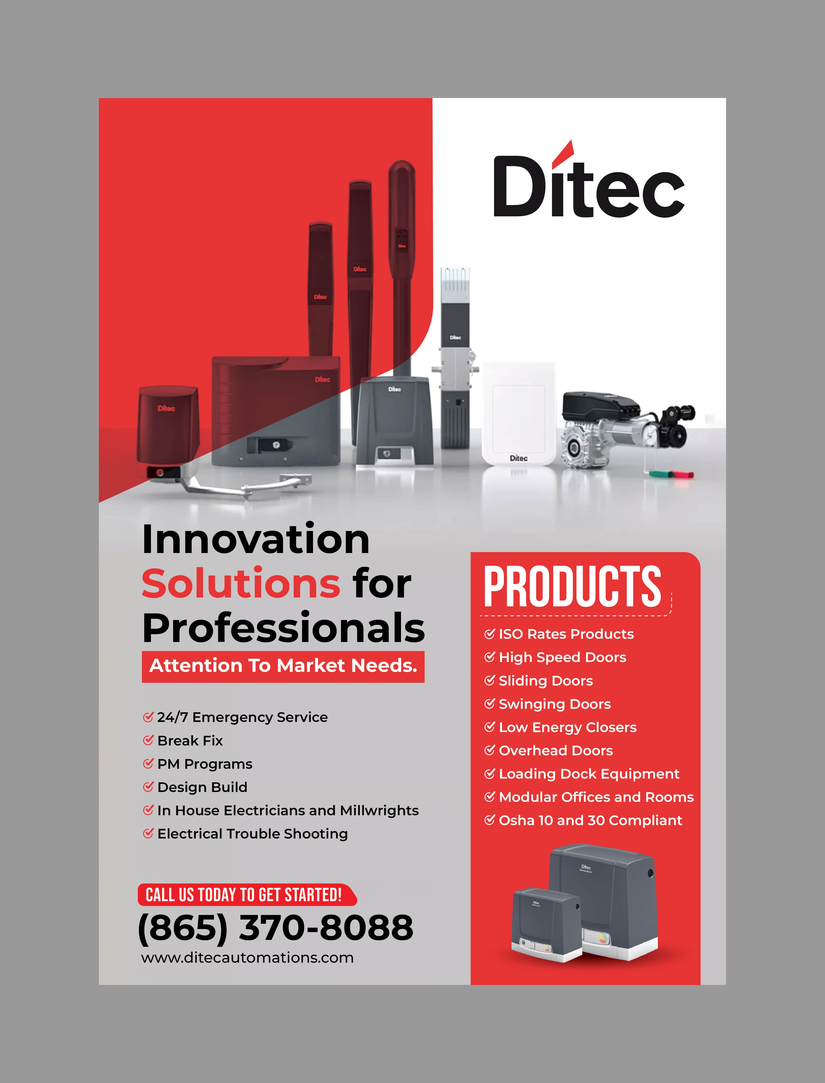 Broschüren-Design von 3Guys für American Overhead Door And Dock | Design #33912000