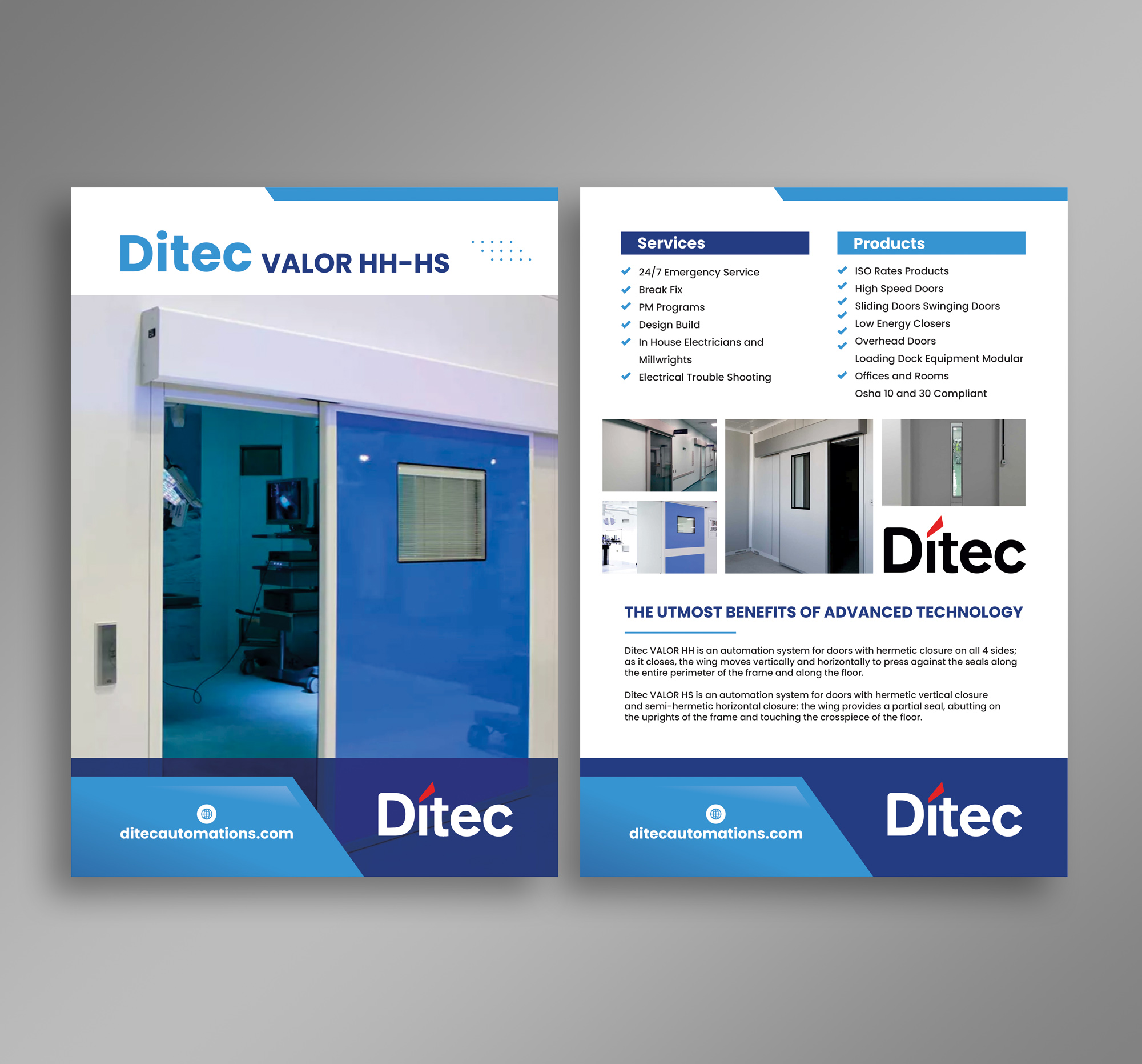 Broschüren-Design von Dzhafir für American Overhead Door And Dock | Design #33910175