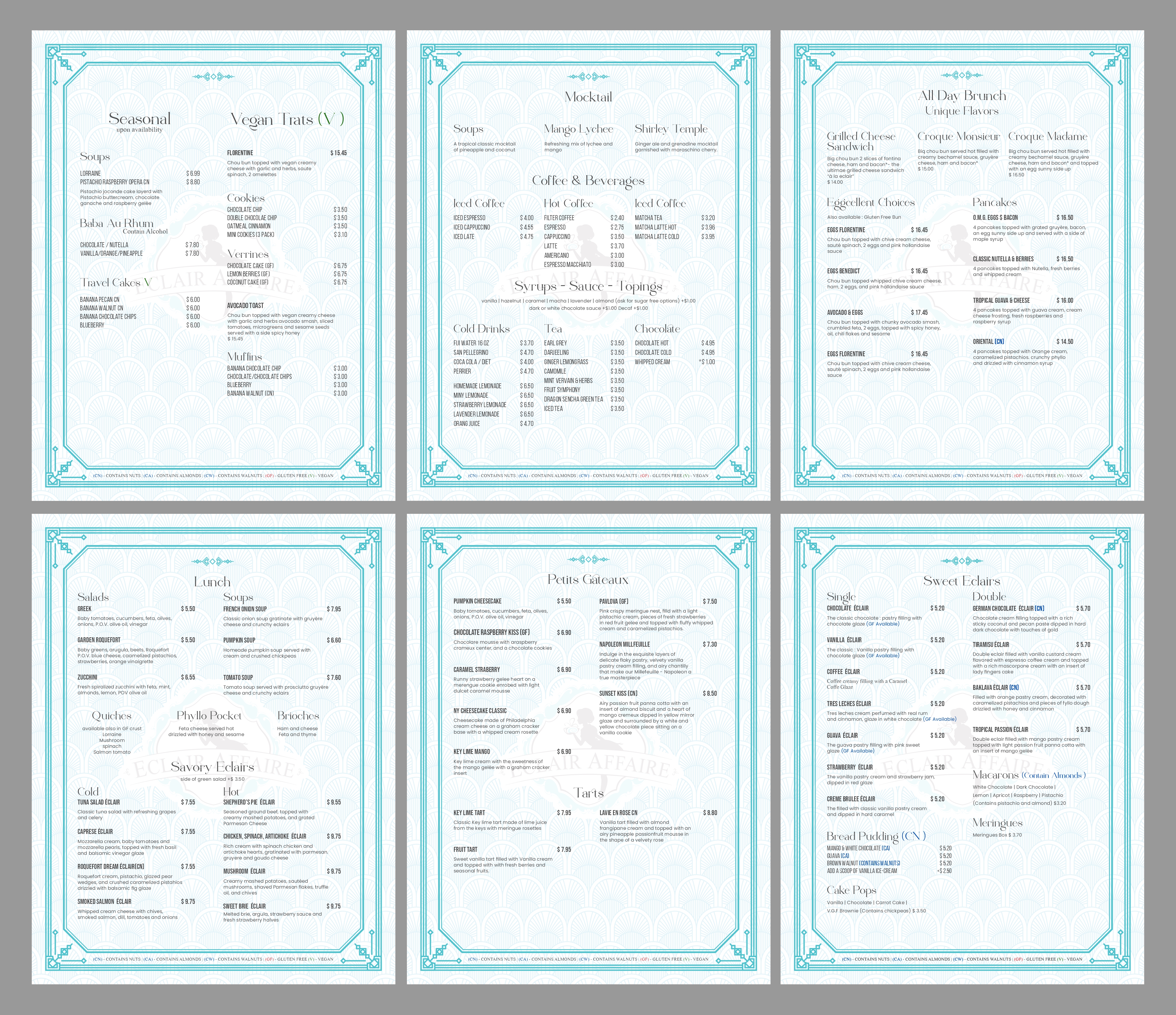 Diseño de Menú por HIRADESIGN para este proyecto | Diseño #33921083