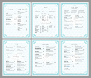 Menu Design by HIRADESIGN for this project | Design: #33921083