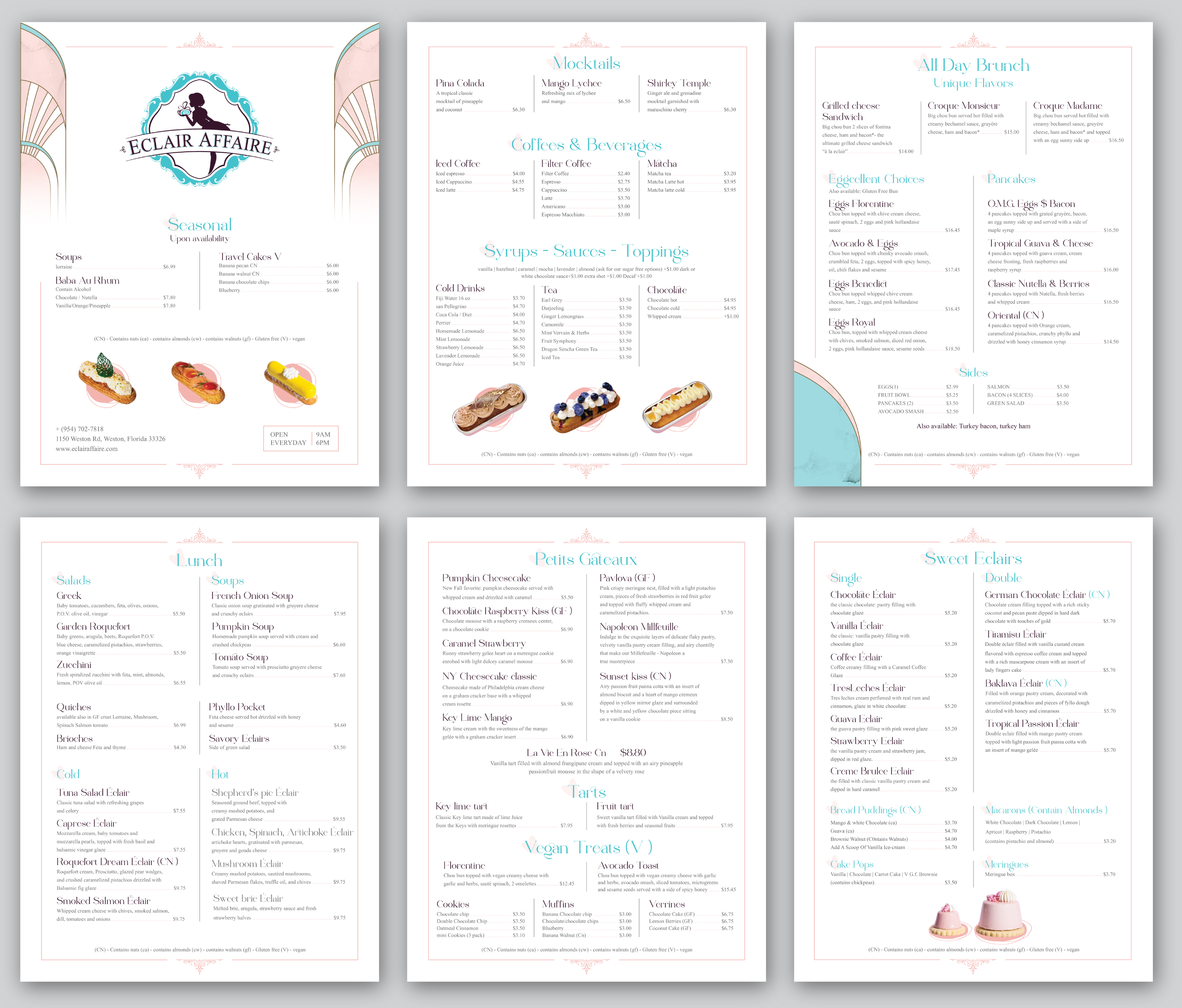 Diseño de Menú por Impressive Sol para este proyecto | Diseño #33945574