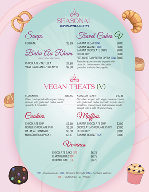 Menu Design by gauKOm komahan for this project | Design: #33949518