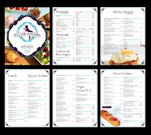 Menu Design by Fine Graphics House for this project | Design: #33944953