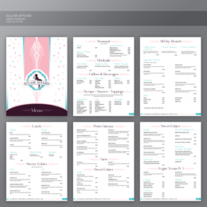 Design de Menu par Impressive Designs pour ce projet | Design #33946716
