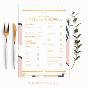 Menu Design by Shark_Moustache for this project | Design: #33949056