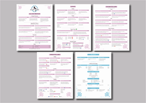 Menu Design by Skybluedesignstudio