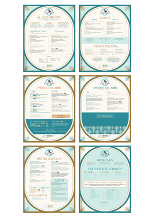 Menu Design by DA.