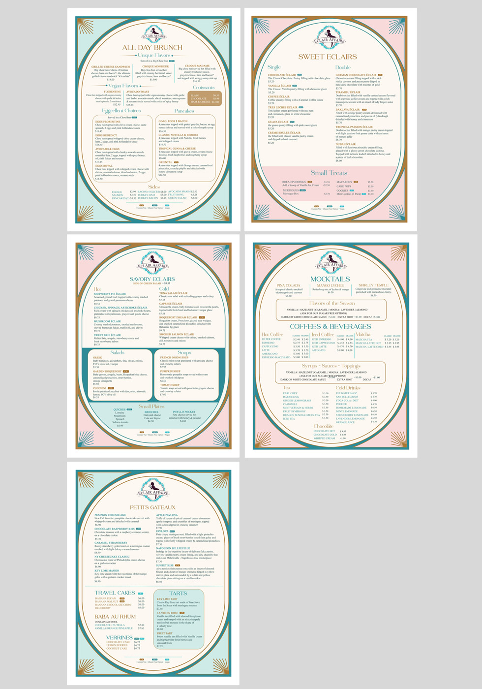 Menu Design by DA. for this project | Design #34006870