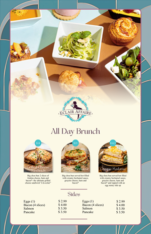 Design de Menu par BitterMelon Project pour ce projet | Design #33949718