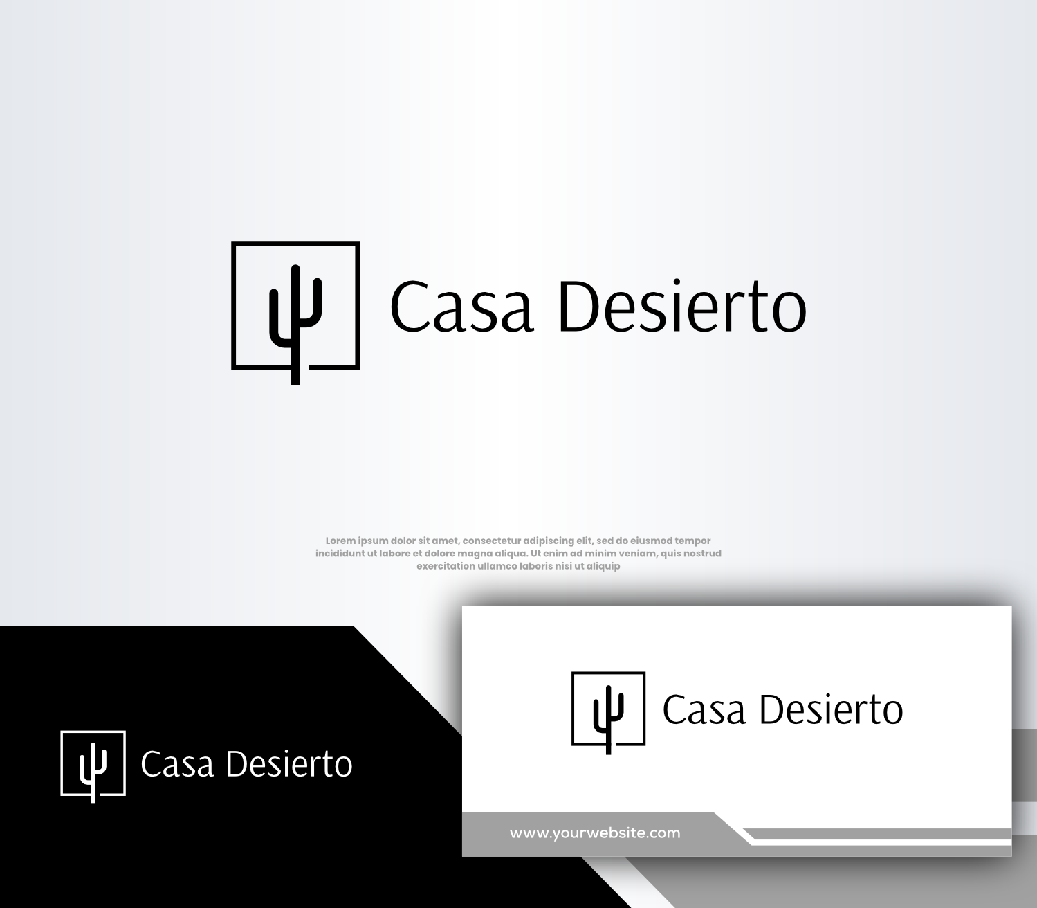 Logo Design by Kenshin777 for Casa Desierto | Design #33912026