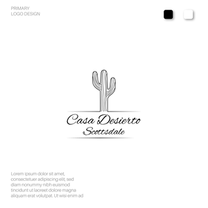 Diseño de Logo por 21 Design para Casa Desierto | Diseño: #33911367