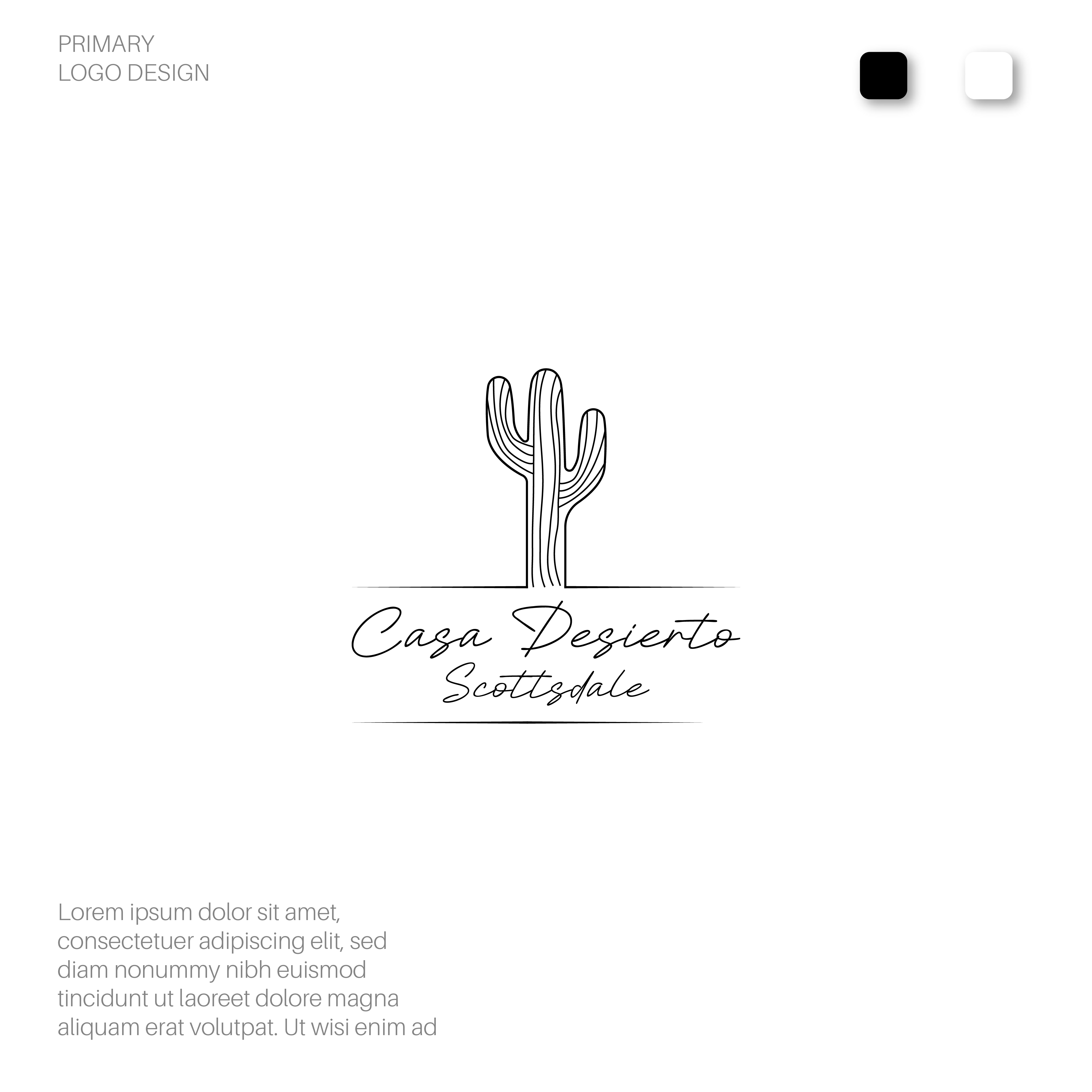 Logo Design by 21 Design for Casa Desierto | Design #33911368
