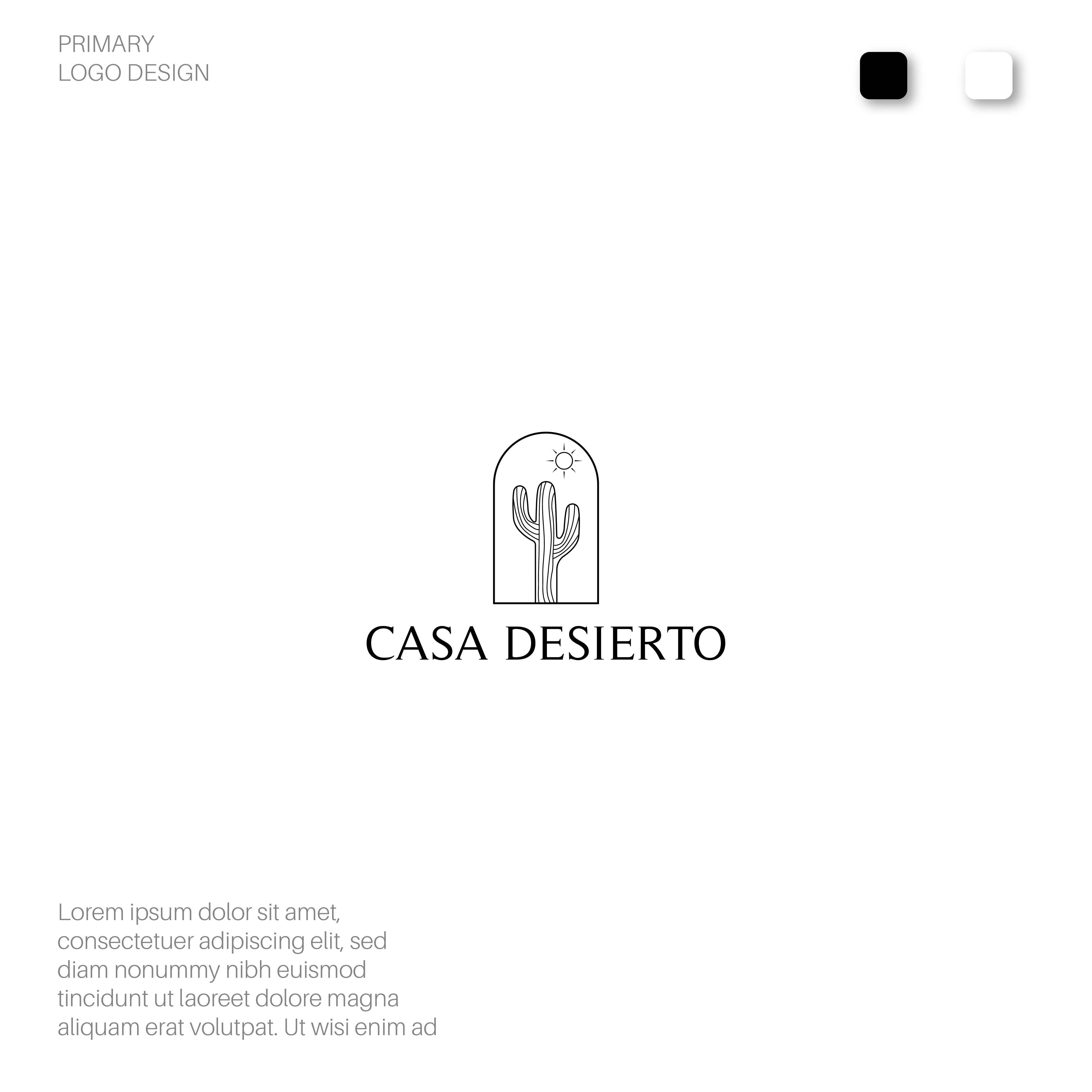 Logo Design by 21 Design for Casa Desierto | Design #33911371