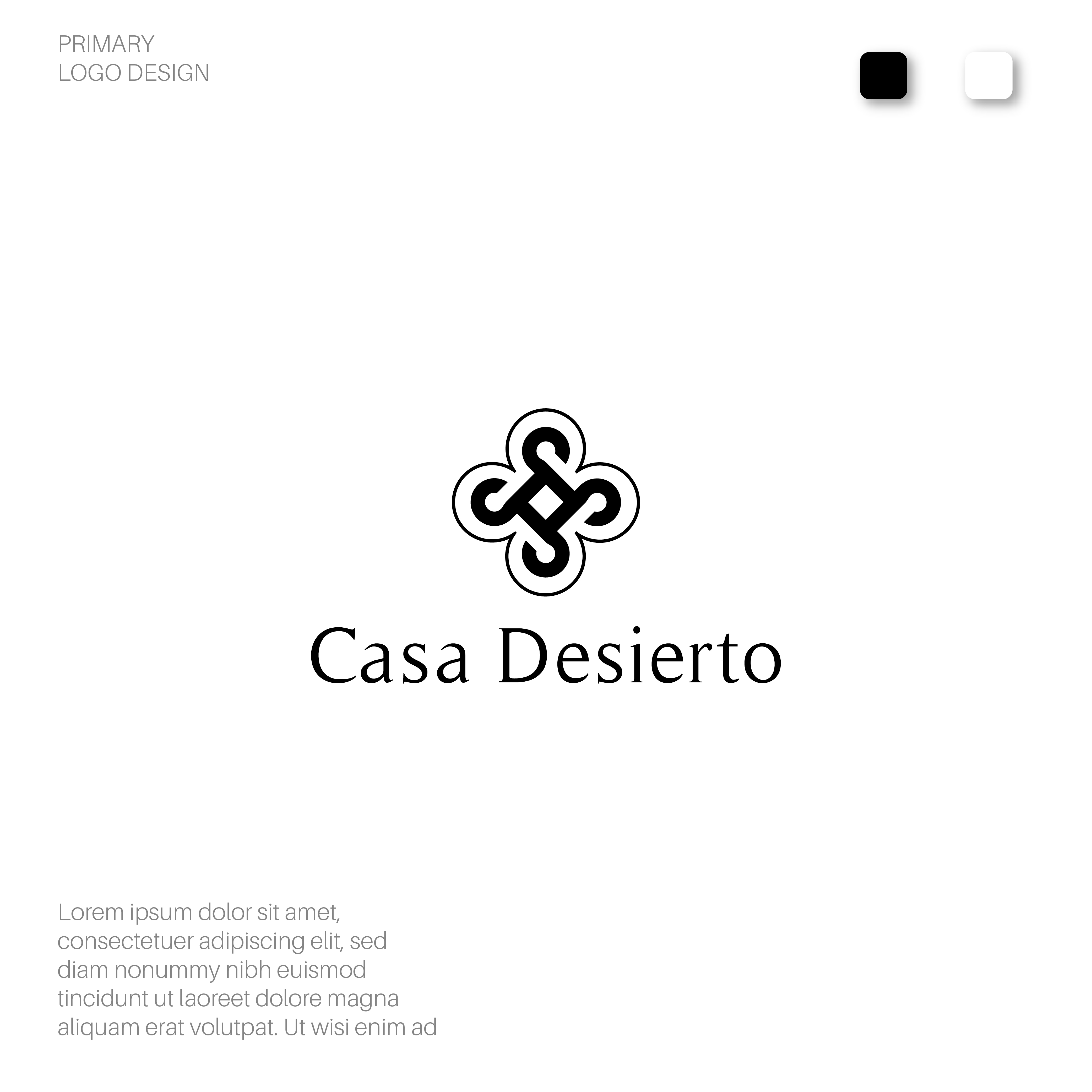 Logo Design by 21 Design for Casa Desierto | Design #33911373
