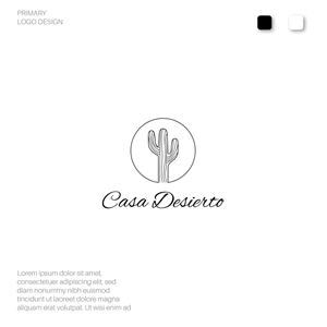 Diseño de Logo por 21 Design para Casa Desierto | Diseño: #33911376