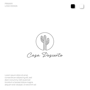 Diseño de Logo por 21 Design para Casa Desierto | Diseño: #33911377