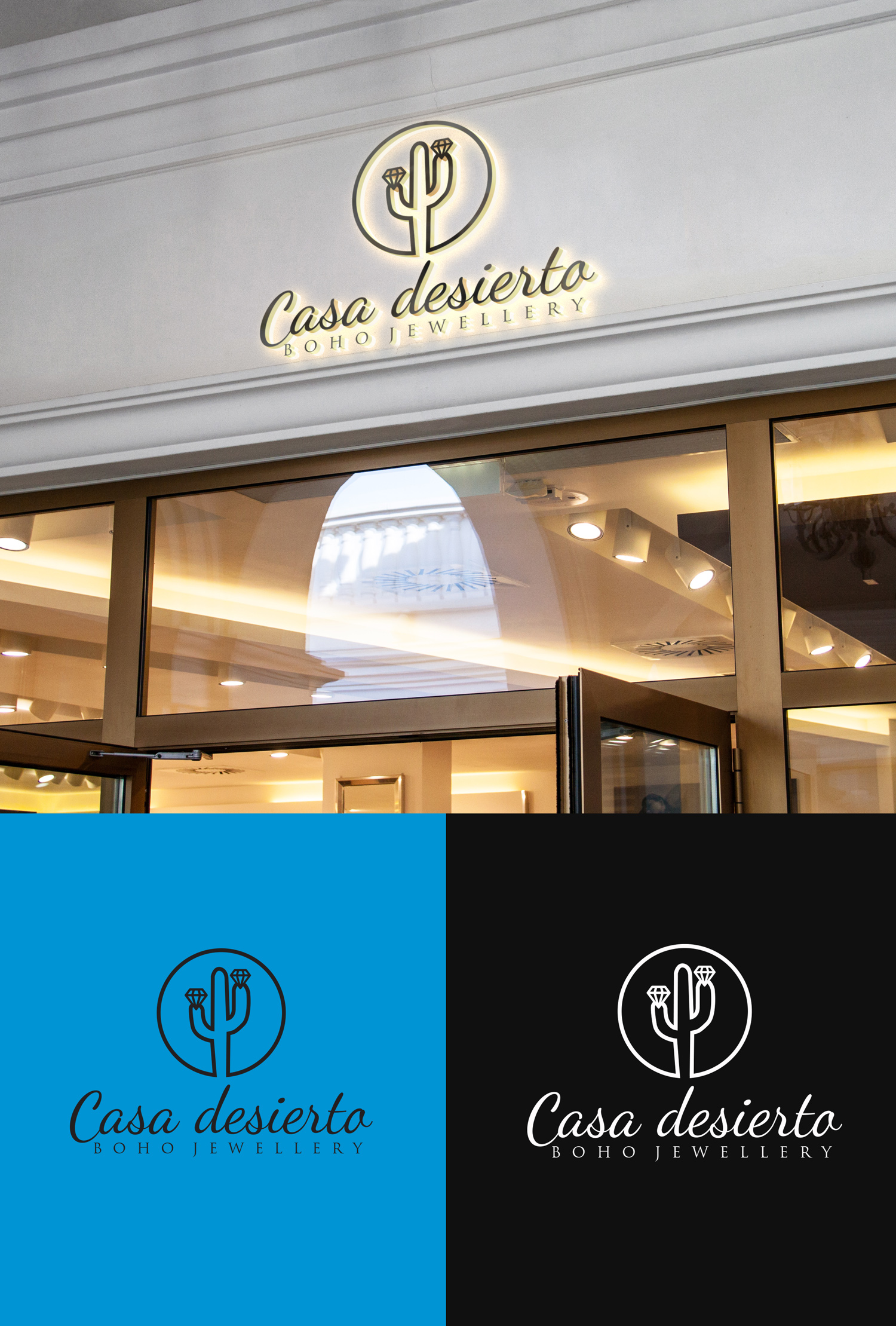 Logo Design by M Art & Design for Casa Desierto | Design #33909960