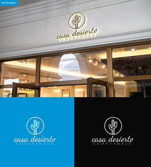 Diseño de Logo por M Art & Design para Casa Desierto | Diseño: #33912920