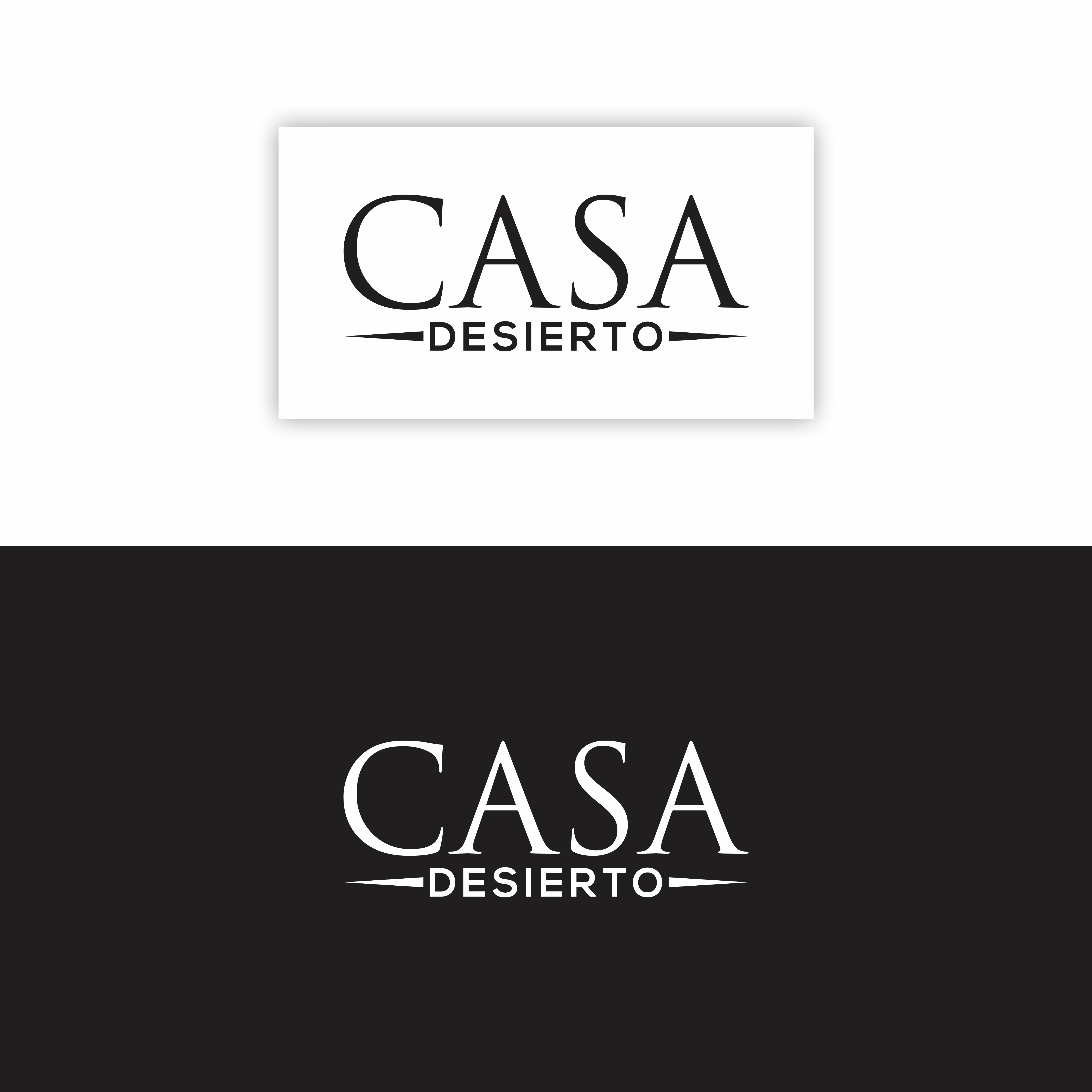 Logo Design by cahdesign for Casa Desierto | Design #33909164