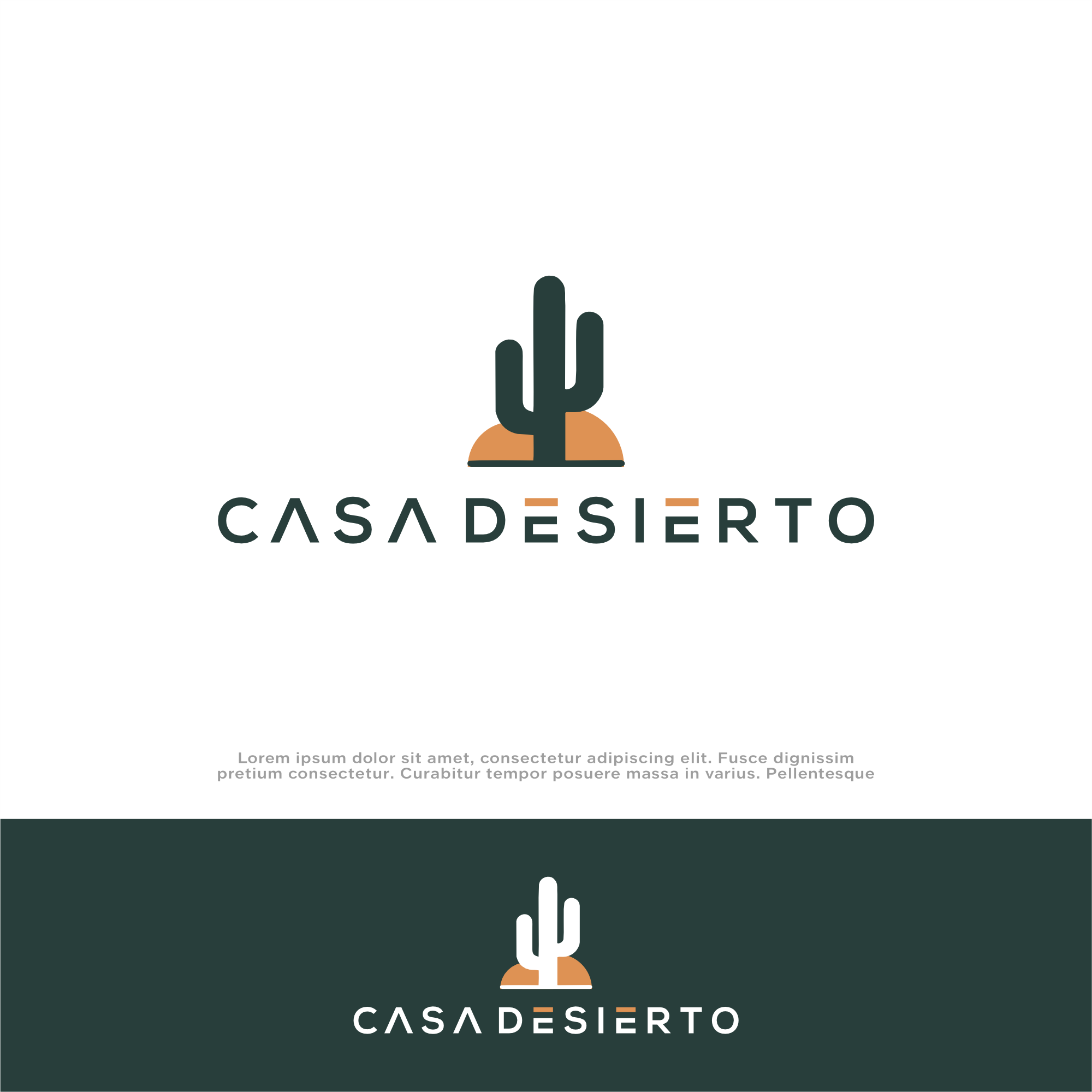 Logo Design by win it for Casa Desierto | Design #33910512