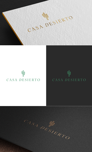 Diseño de Logo por GLDesigns para Casa Desierto | Diseño: #33910705