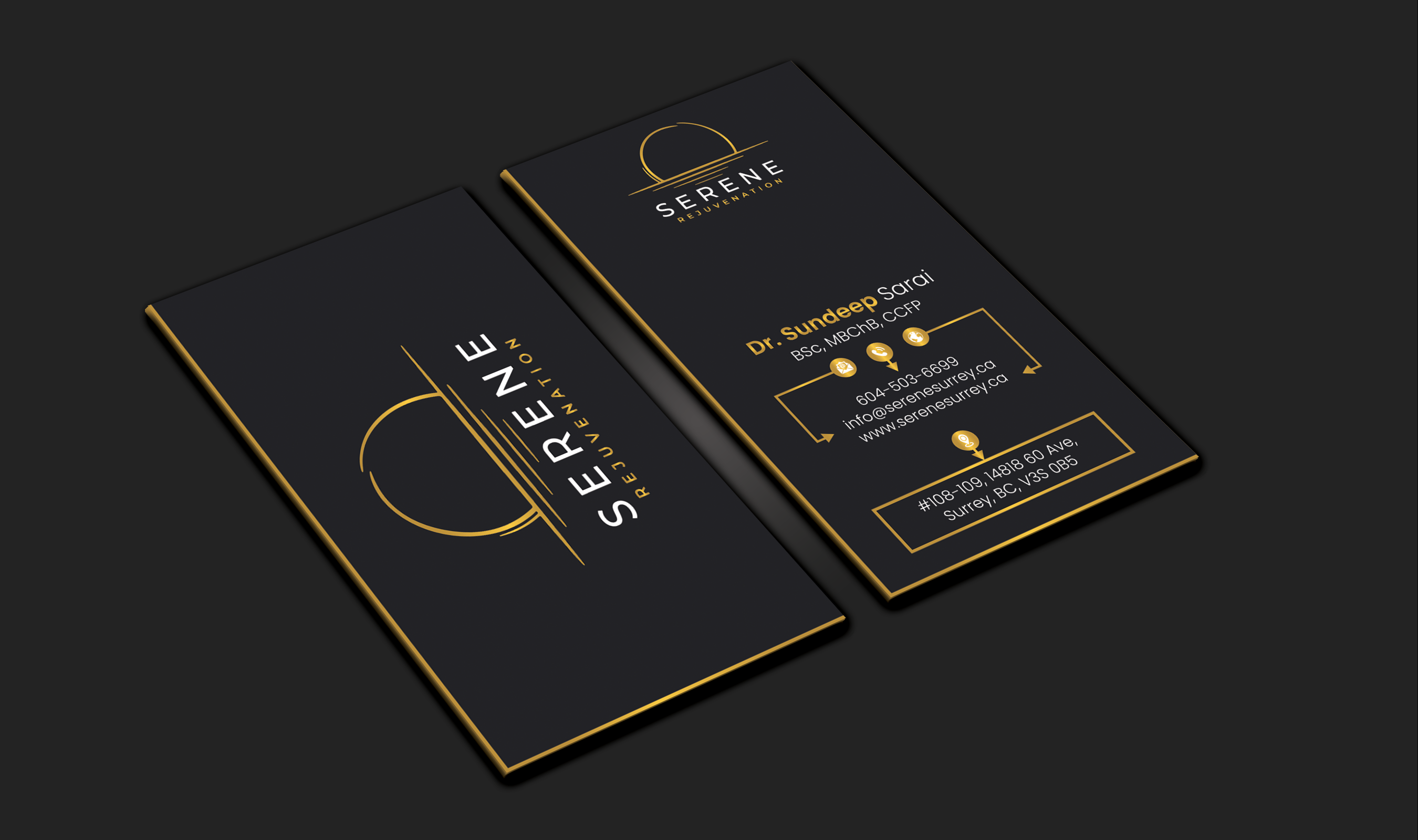Business Card Design by DesignerShahadat for this project | Design #33913408