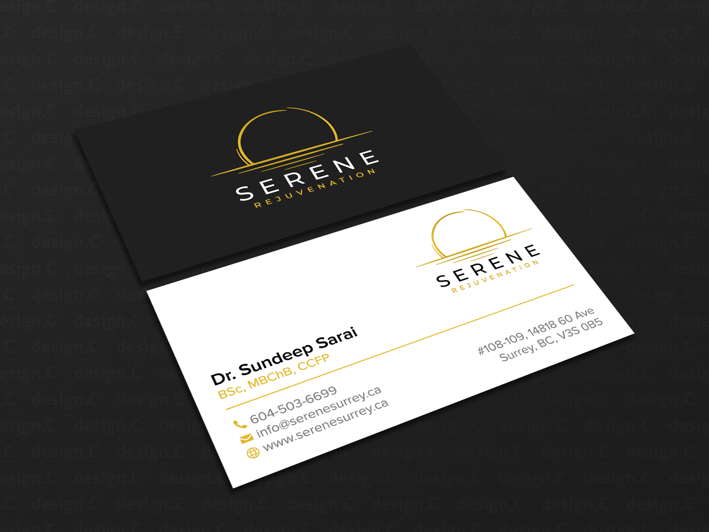 Business Card Design by design_C. for this project | Design #33909962
