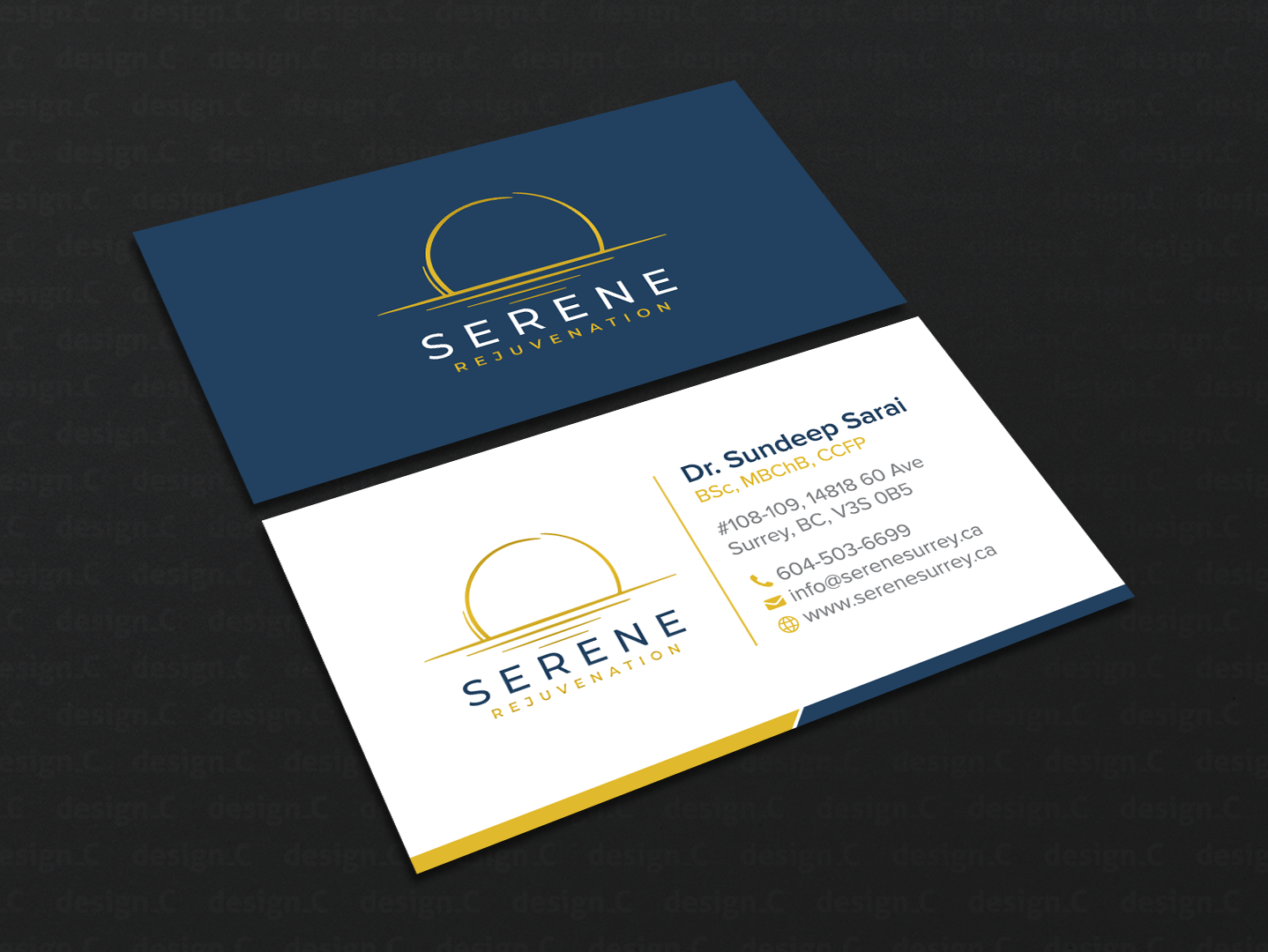 Business Card Design by design_C. for this project | Design #33909964