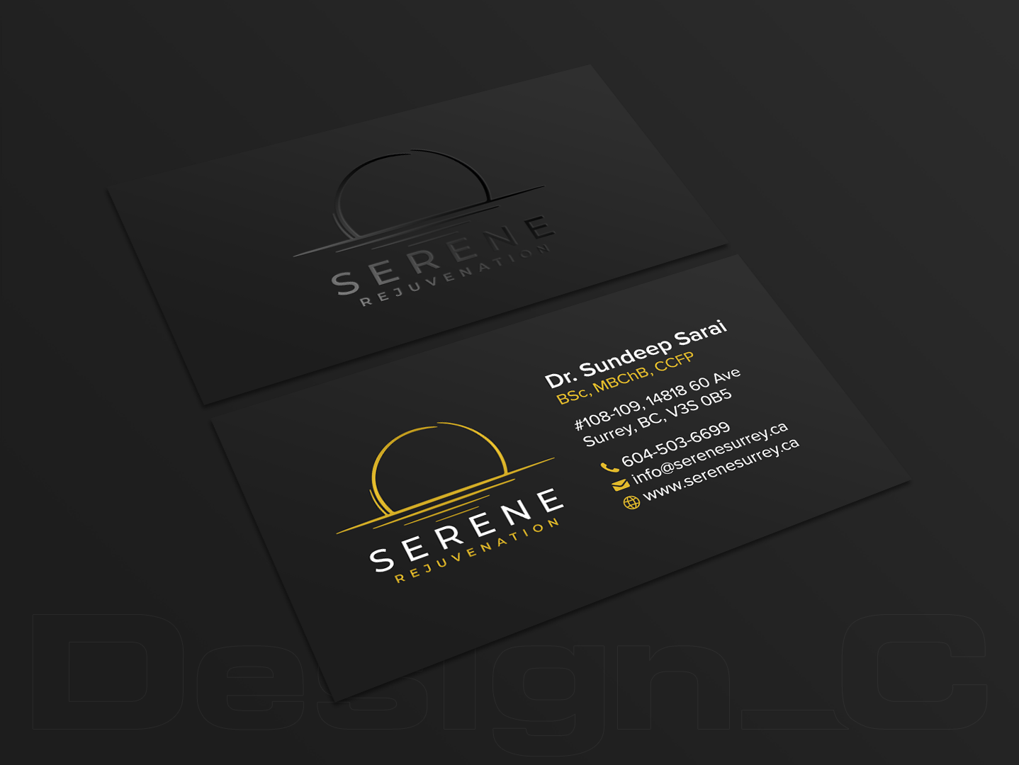 Business Card Design by design_C. for this project | Design #33910066