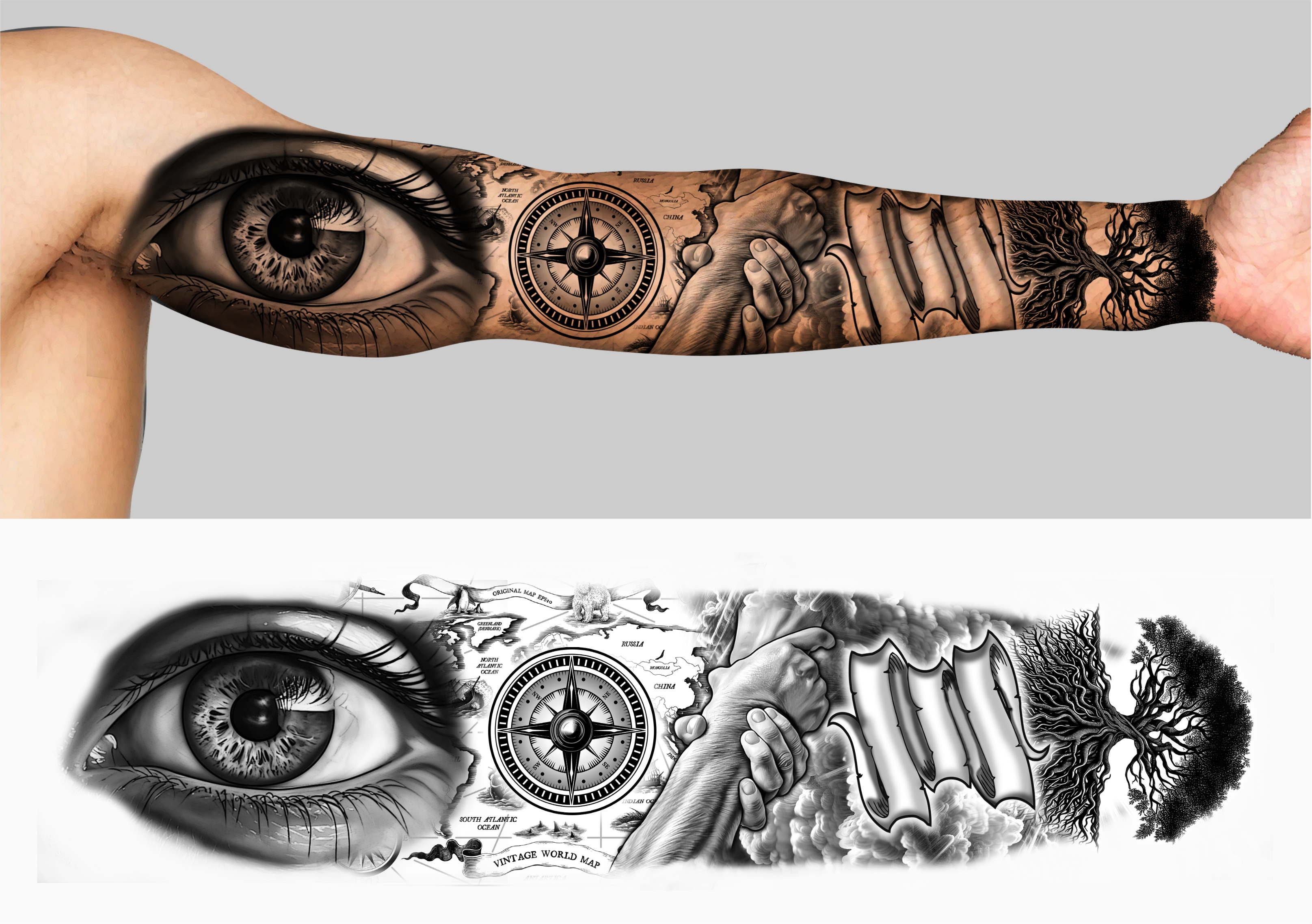 Tattoo Design by erikdesign for this project | Design #33940026