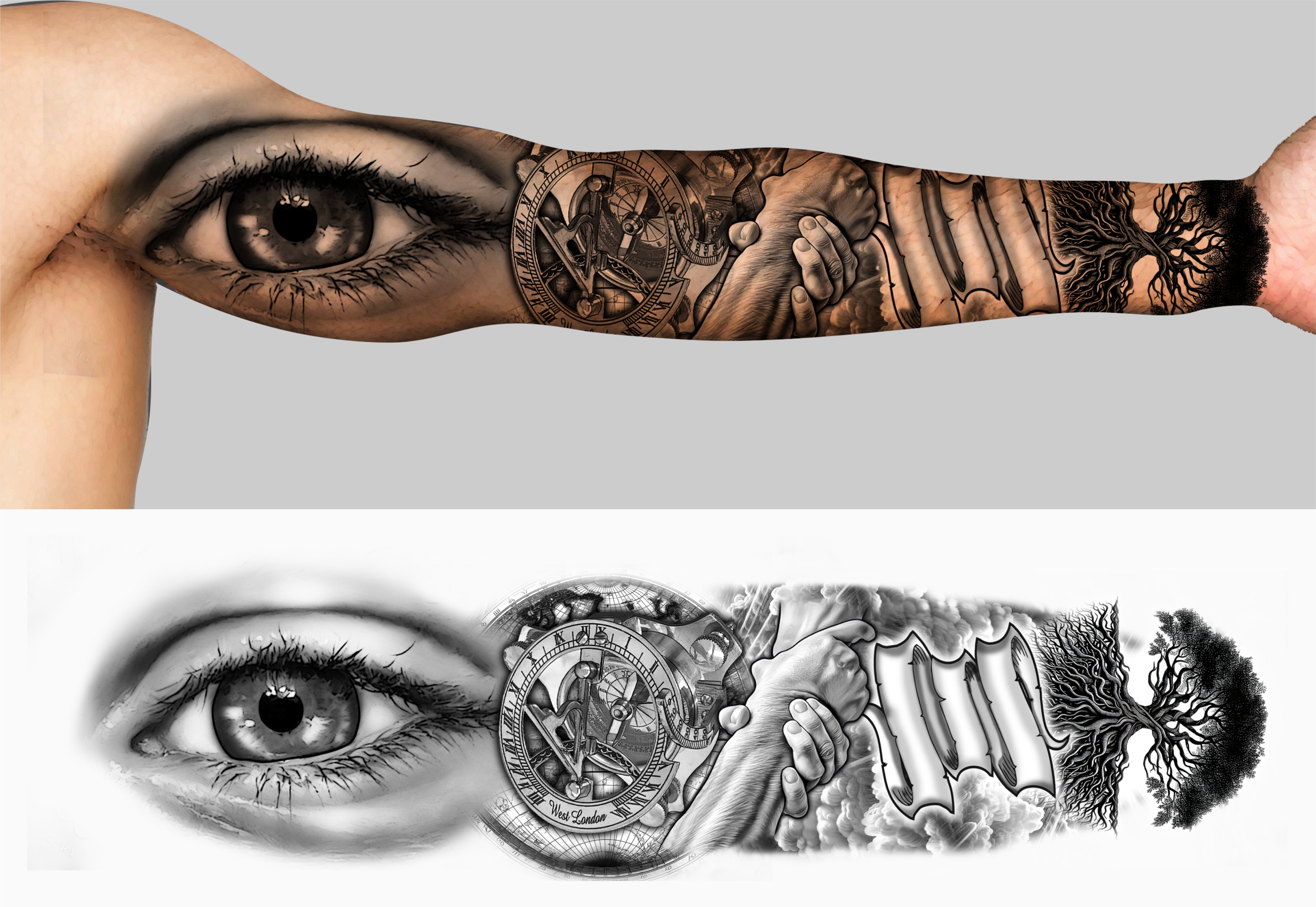 Tattoo Design by erikdesign for this project | Design #33949597