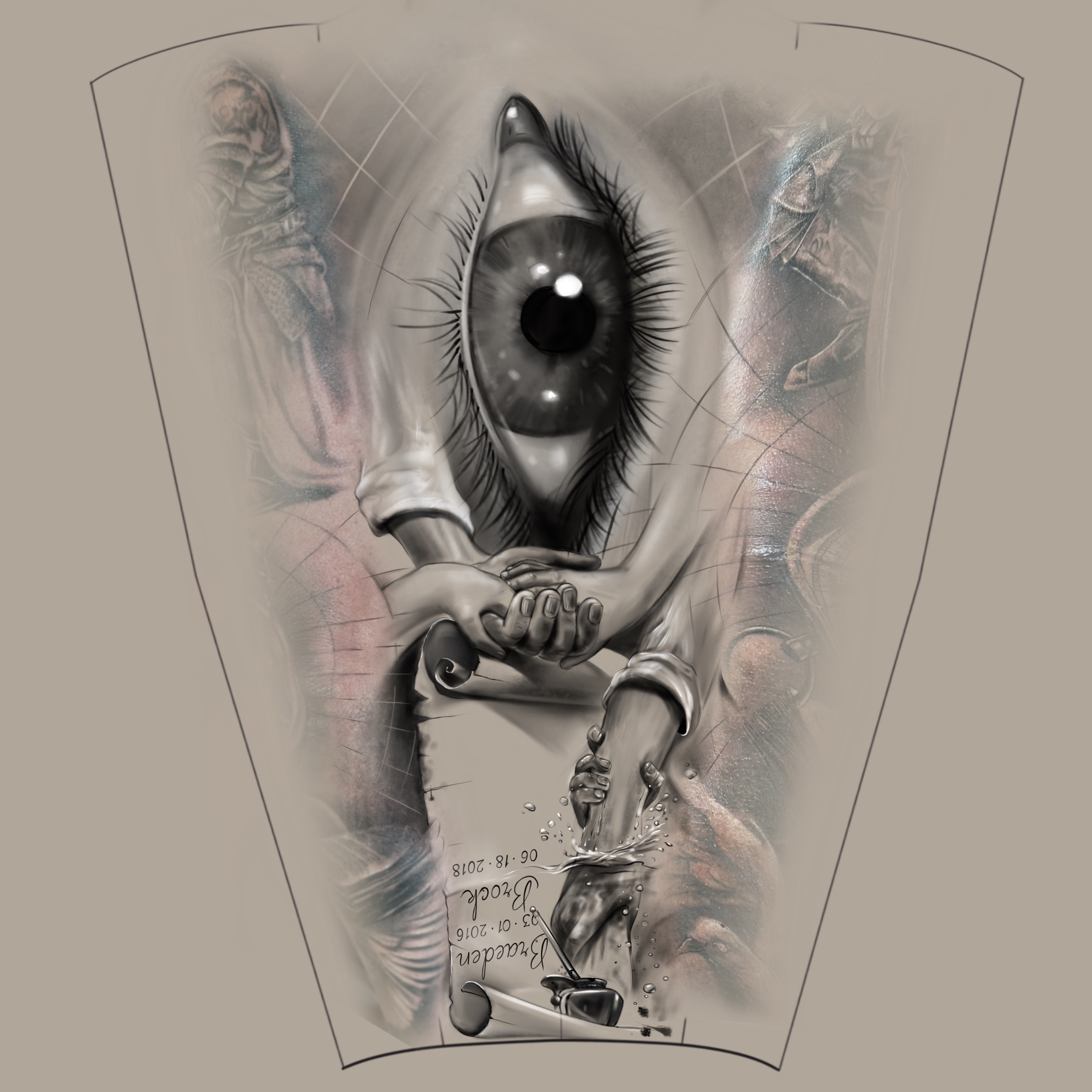 Tattoo Design by Ukrdesign for this project | Design #33955827