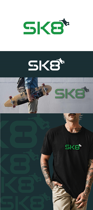 Logo Design by mounir.co for sk8 | Design #33918130