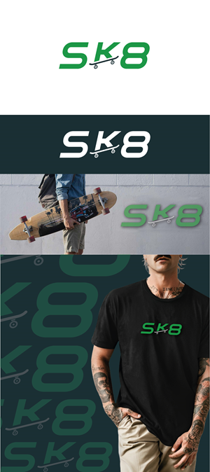 Logo Design by mounir.co for sk8 | Design: #33918131