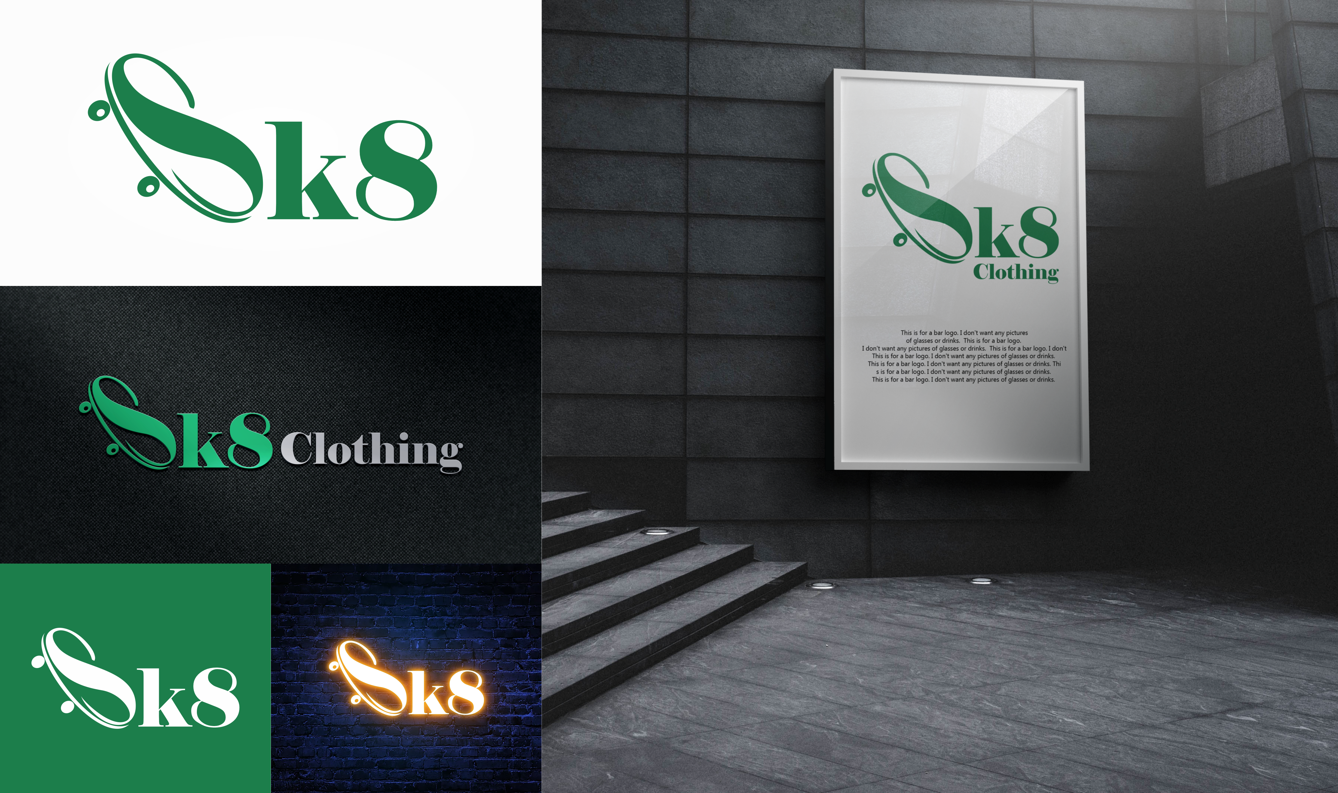 Diseño de Logo por Adeikhan para sk8 | Diseño #33916012