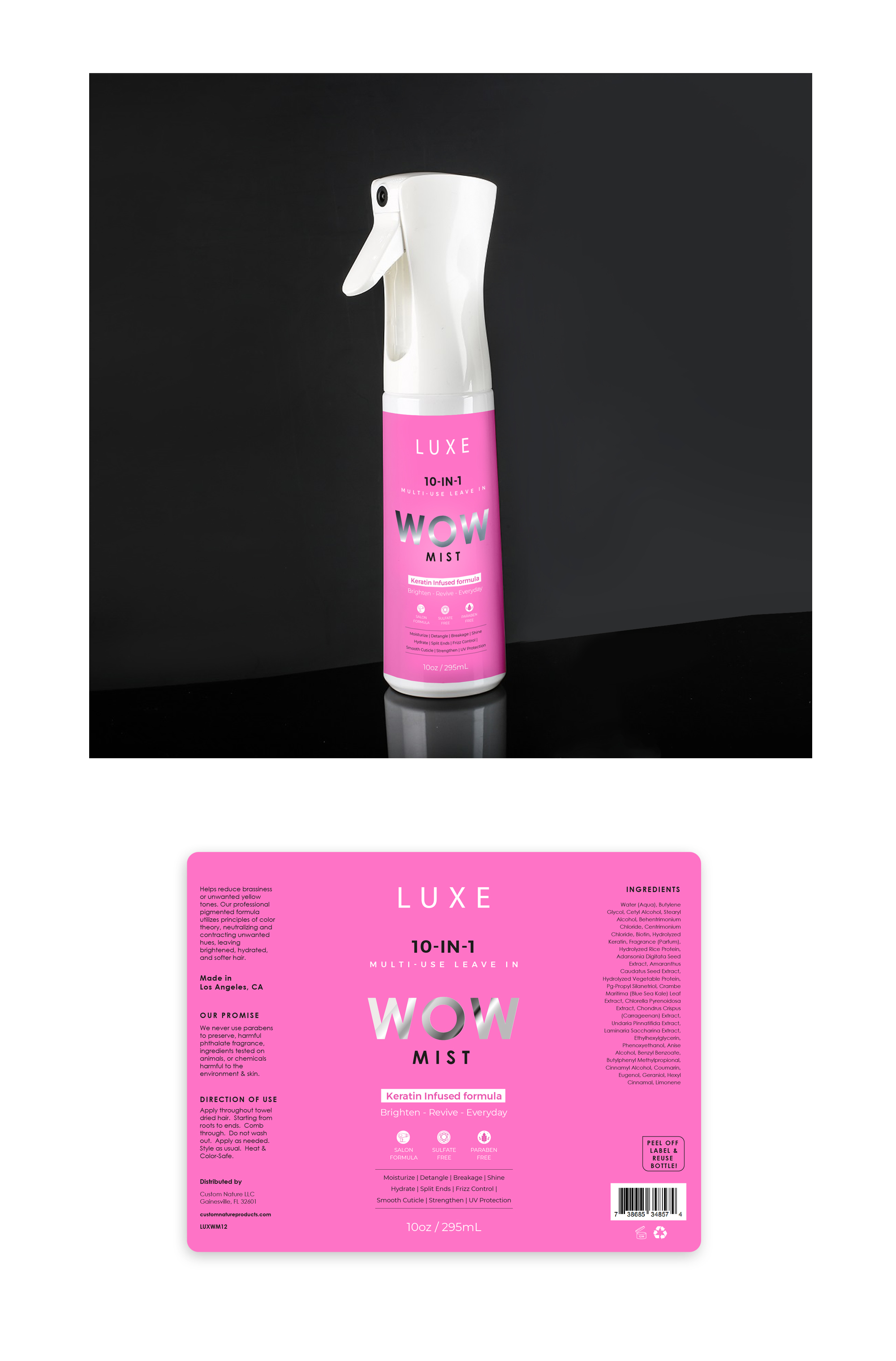 Label Design by mscreations.lk for Nick Wachs | Design #33913107