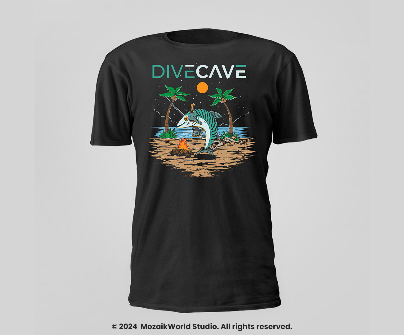 T-shirt Design by Mozaikworld Studio for this project | Design #33951630