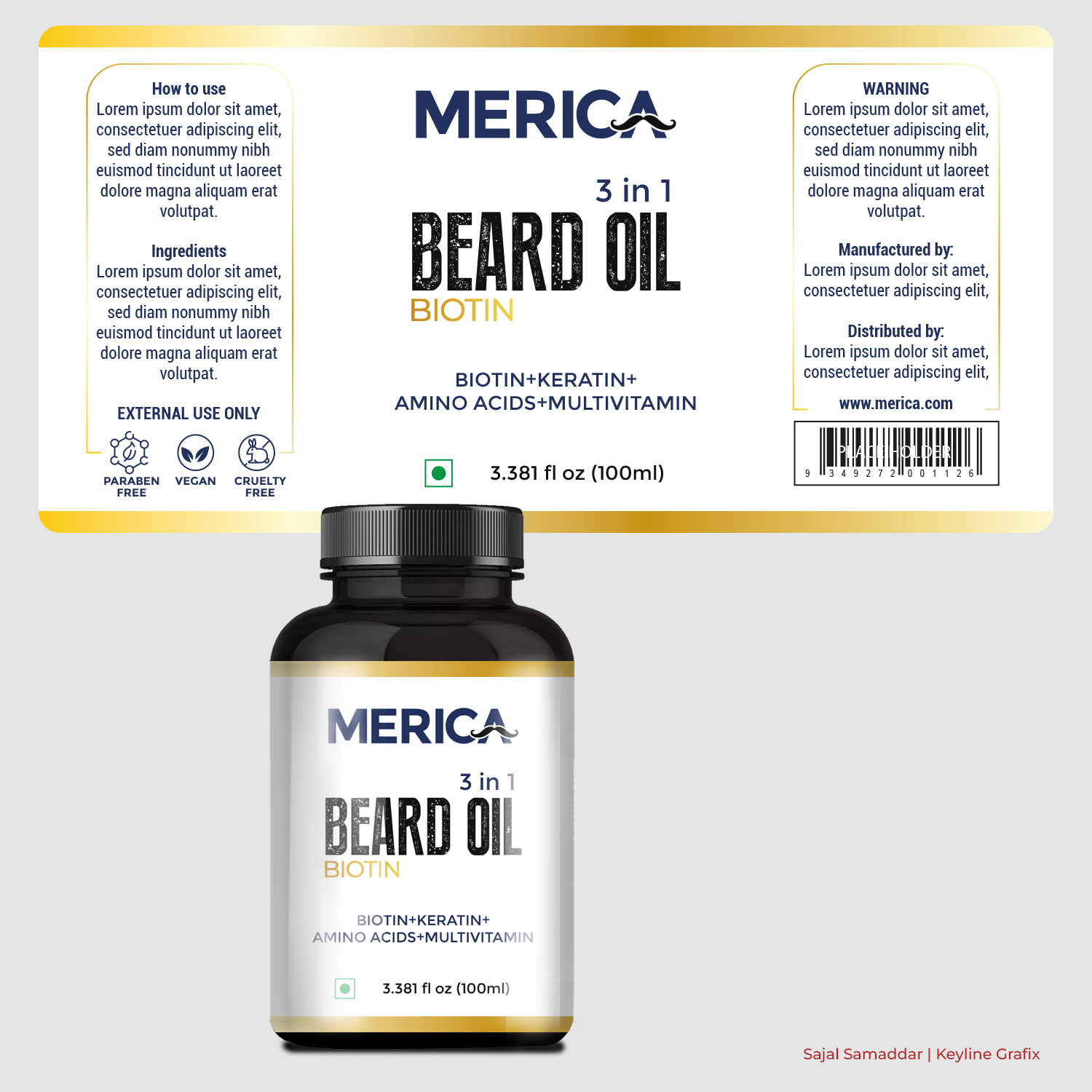 Diseño de Etiqueta por Sajal Samaddar para Nick Wachs | Diseño #33925666