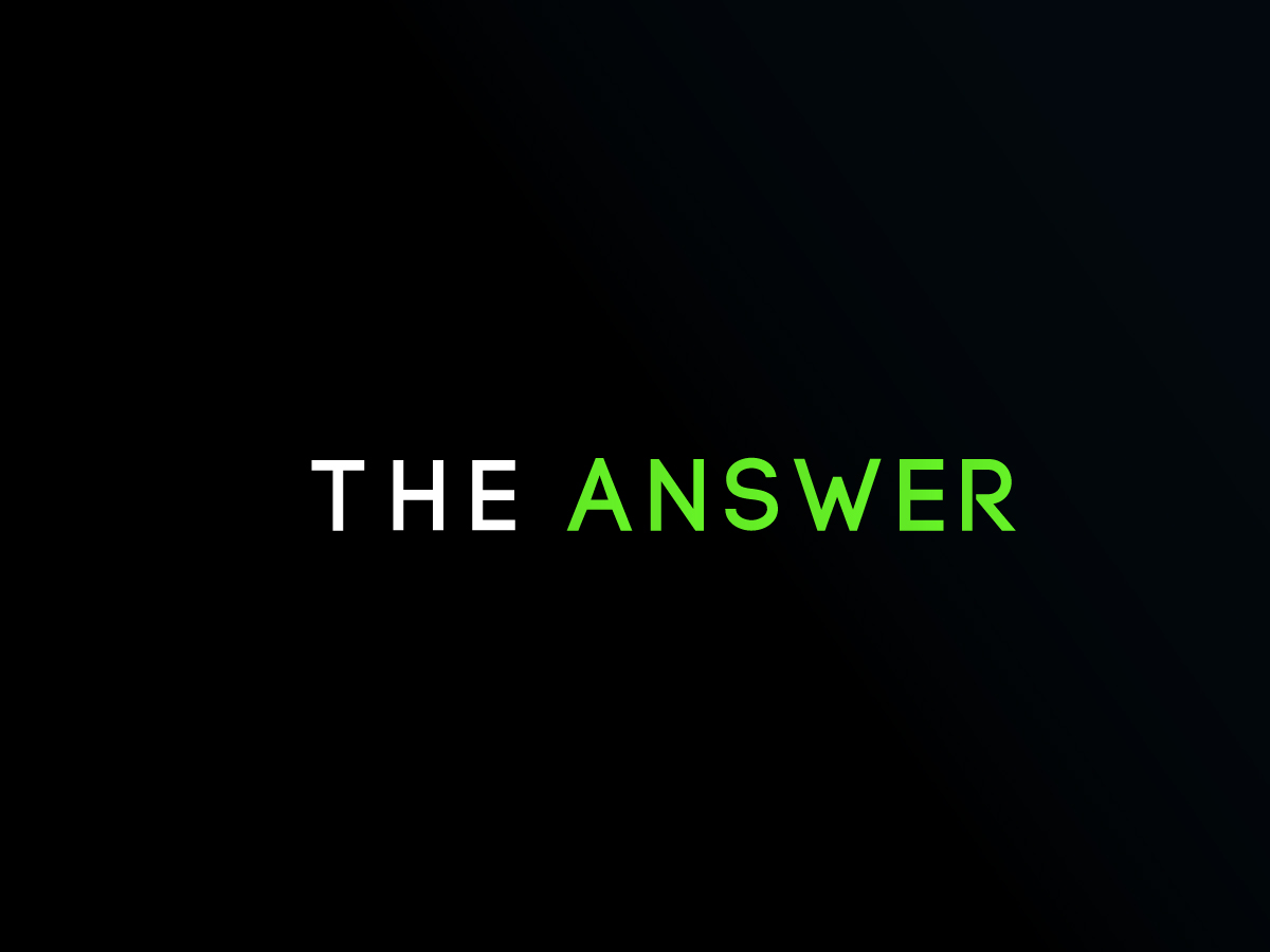 Logo Design by Rahul for The Answer | Design #3120450