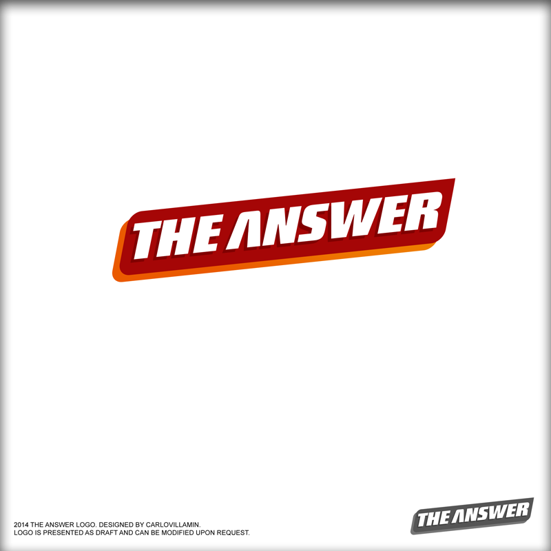 Logo Design by carlomagno for The Answer | Design #3118984